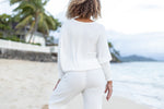 Lani V-Neck - White
