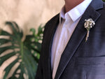 Baby's Breath Dried Flower Boutonnière