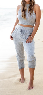 Lehua Simple Wave Joggers