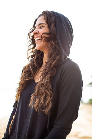 Lehua Simple Wave Hoodie